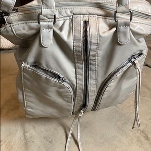 Nice faux leather hobo purse.